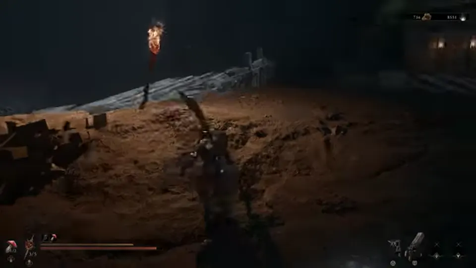 Forgotten Crossbow pickup in the Flooded Village crypt